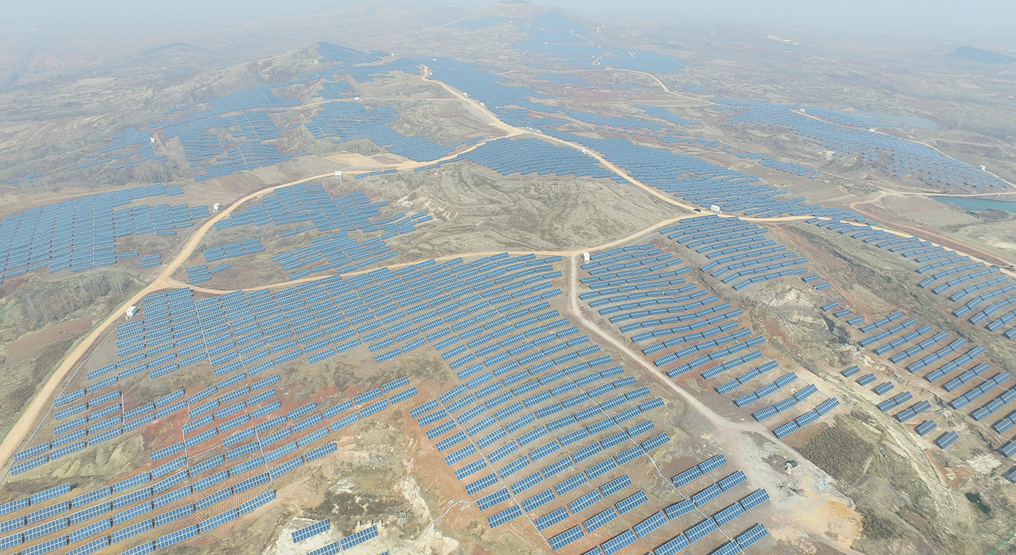 濰坊天恩金山30MWp荒山農業(yè)光伏發(fā)電工程